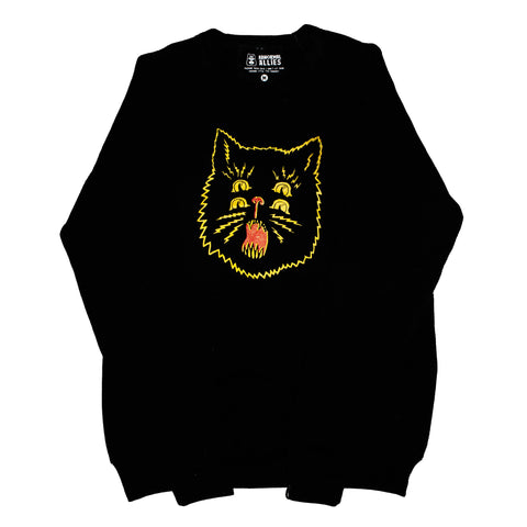 Electric Kitty Crewneck Sweatshirt