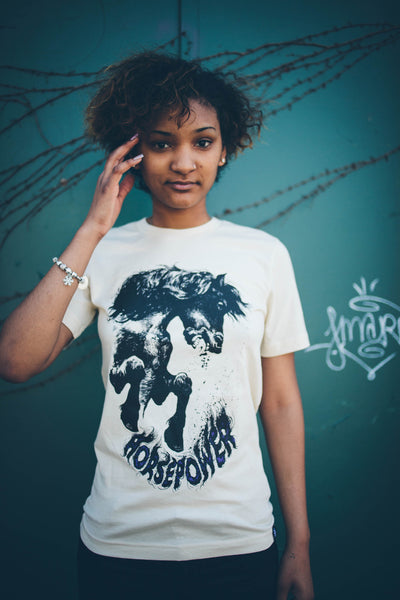 LEIGH COX "HORSEPOWER" T-SHIRT