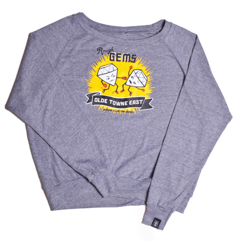 ROUGH GEM PULLOVER LADIES T-SHIRT